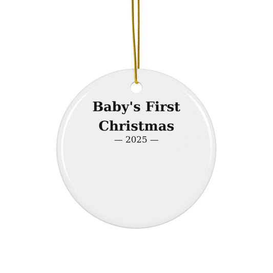 Baby’s First Christmas Ornament — 2025